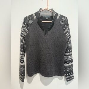 Title nine Super Power 1/4 Zip Sweater -Chamonix wool blend size medium